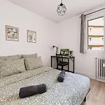 Apartment 4 Chambres, Balcon Et Ascenseur Grenoble